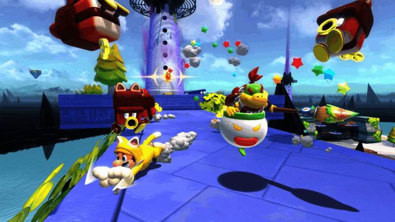 《斯普拉遁3》在Switch 2上4K化后的高画质战斗画面