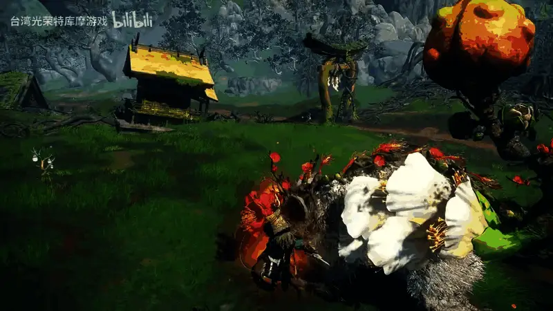 飞燕刀战斗特写镜头，角色衣袂飘扬，刀光如电