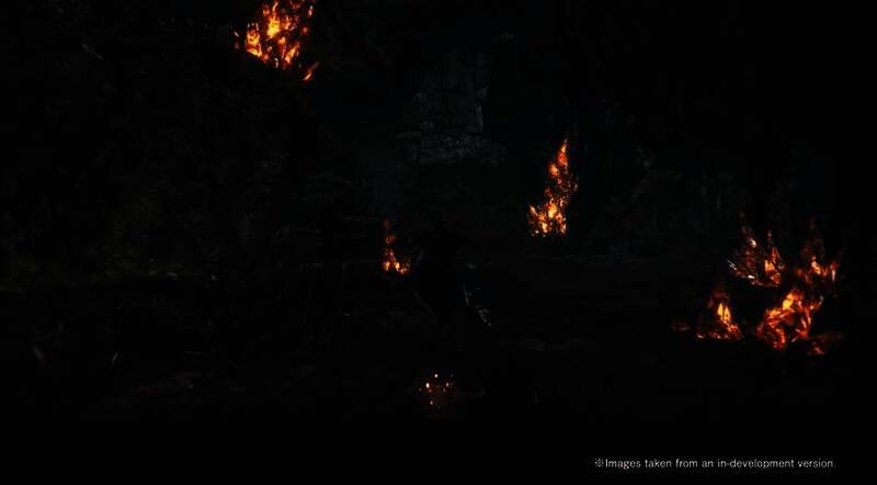 主角在广阔地图中疾风奔驰，身后留下一道残影，展现高速移动的独特美感