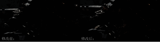 舰港区域全新光照效果展示，工程船周围光影随距离变化，层次分明