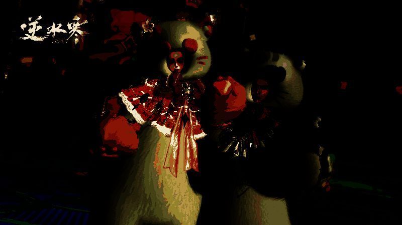 玩家与AI猫咪互动的画面，充满欢乐氛围