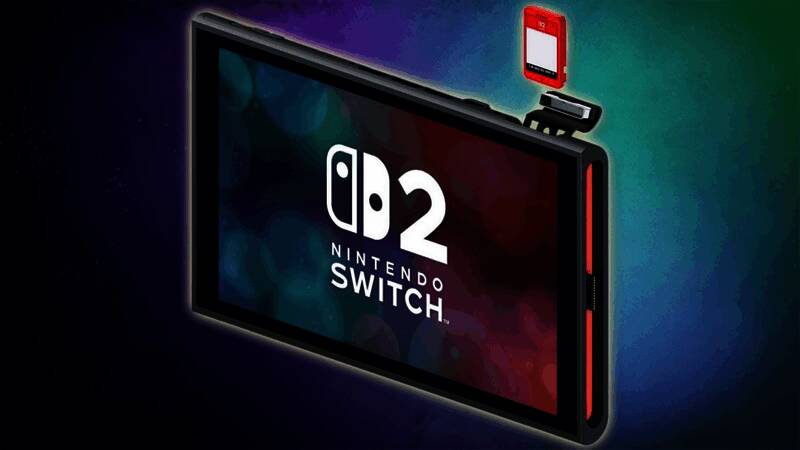 任天堂Switch 2主机与密钥卡实物展示图