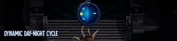 玩家站在船头眺望远方，背景是绚丽的日出景象