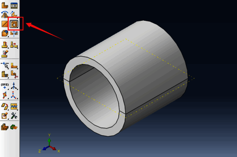 六边形棱柱模型展示图