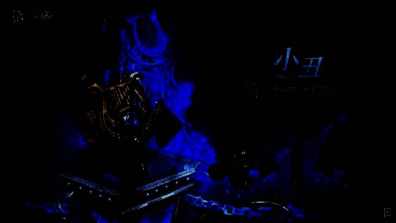 小丑随身物品由黄金、蓝宝石与珍珠打造，中央镶嵌硕大蓝宝石