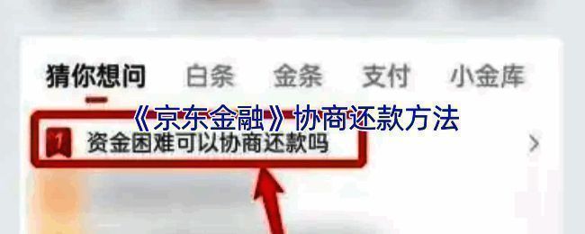 京东金融延期还款申请操作界面截图