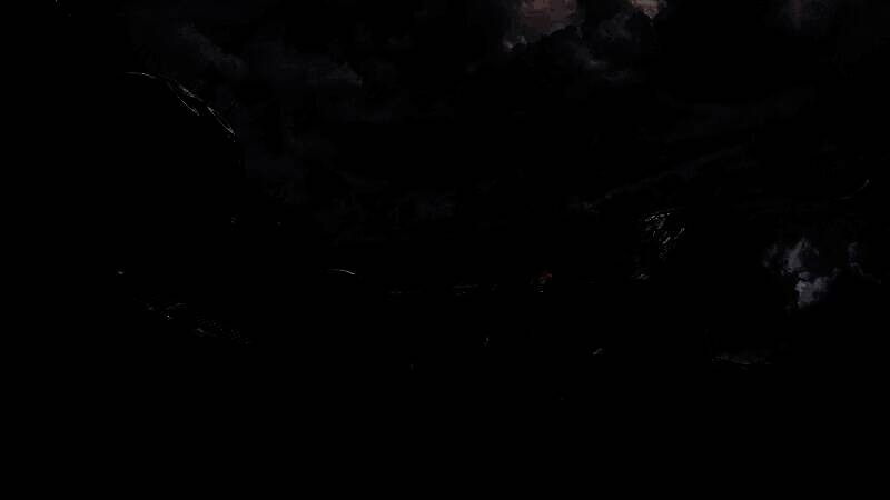 《The CUBE》概念图展示一个由立方体构成的动态世界，几何结构不断变化