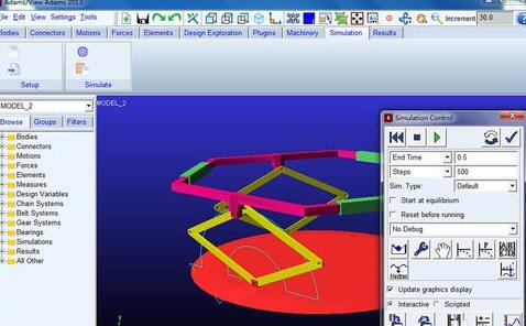 Plotting界面左侧工具栏高亮显示，提示切换到Animation模式