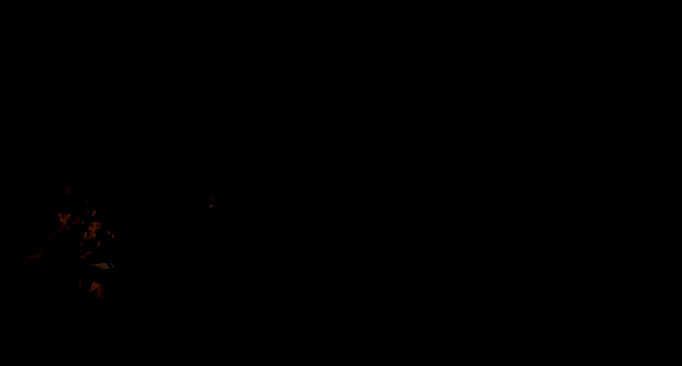 冥幽诡陵地图中无常雷劫天气特效展示，闪电划破阴云密布的天空