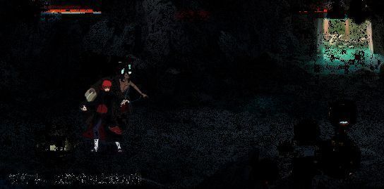 三代目风影傀儡普攻连段，敌人被砂铁击飞