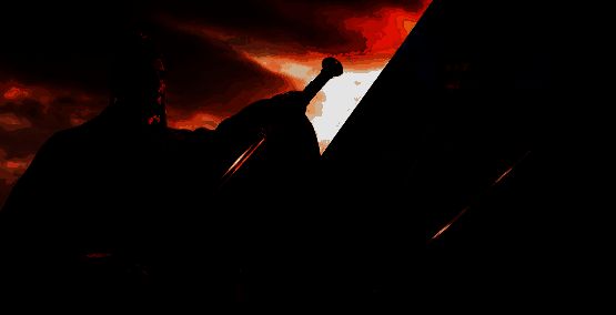 王莽与刘秀两位新英雄立绘，背景为陨石坠落的战场画面