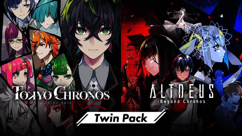 《东京时笼＆阿尔特斯：超越时空 合辑》封面组合图，展示两款游戏的经典形象