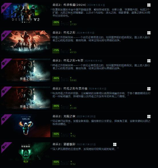 命运2终焉之形DLC宣传图，宇宙背景下主角手持武器面对巨大敌人