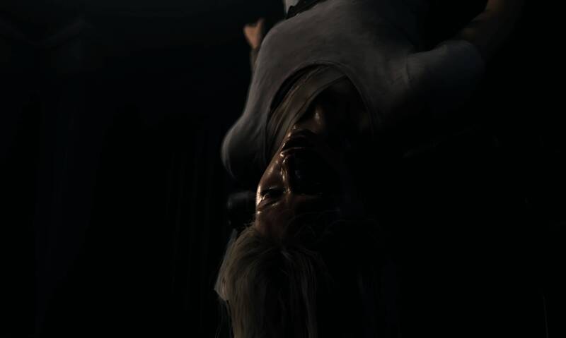 NPC角色近景图，表情自然，建模精细