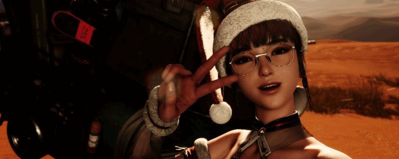 《剑星》游戏画面展示角色伊芙战斗场景，背景为未来都市风格