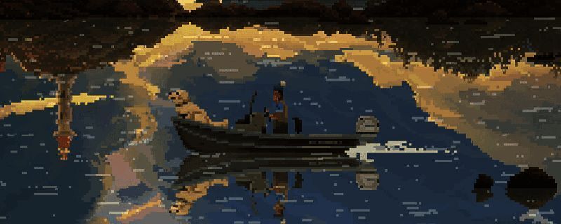 游戏封面或主界面展示，呈现休闲钓鱼风格画面