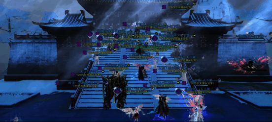 《天下》手游逐鹿天下成员胜利瞬间，欢呼庆祝