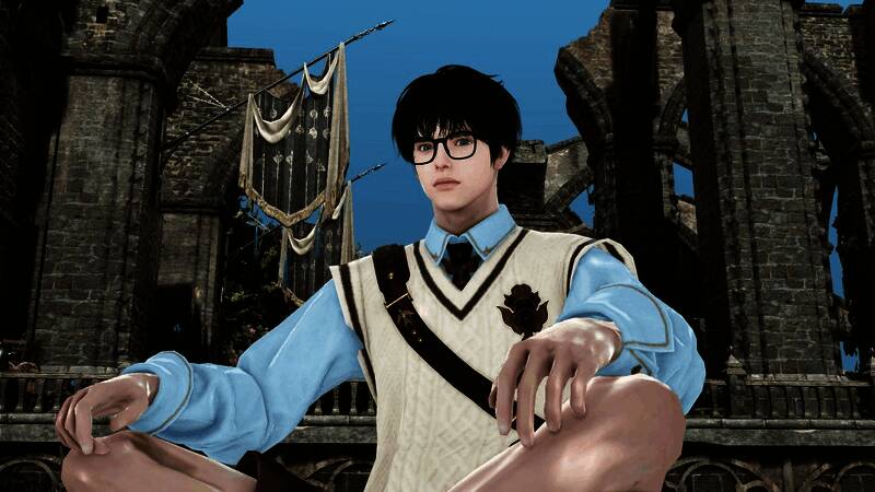 游戏界面展示模范生眼镜外观及兑换所需印章数量