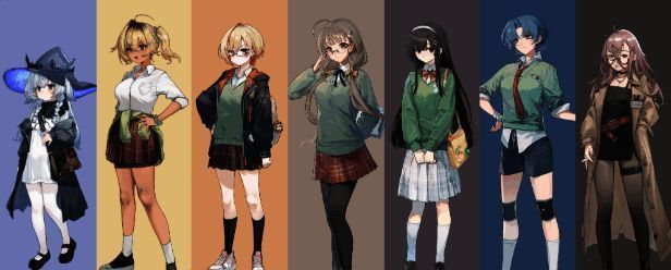 猫猫毛工坊团队合影，成员来自不同地区，通过网络协作工作