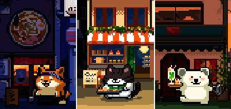 直播互动画面，弹幕化身为小动物进入温泉馆，气氛热烈