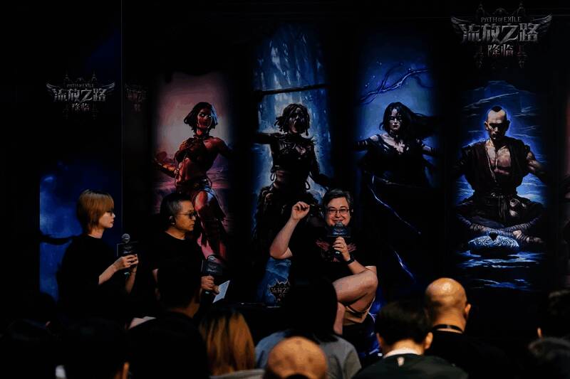 乔纳森・罗杰斯在中国活动现场与观众互动交流