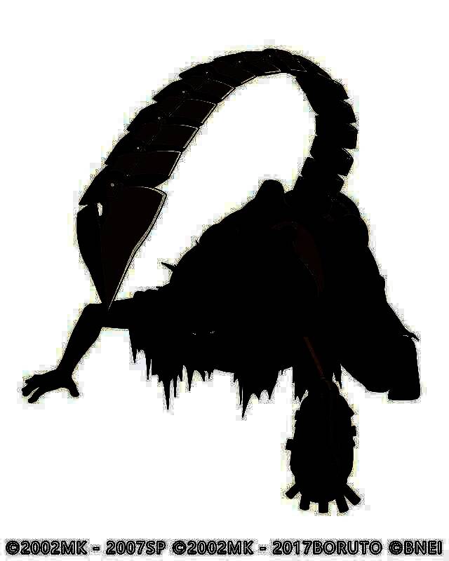 绯流琥整体造型酷似蝎本体，背后有明显蝎尾结构，极具压迫感