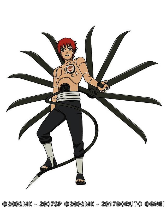 蝎本体化身为傀儡战士，身后排列着大量待命的傀儡，气势逼人