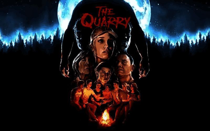 《采石场惊魂》剧情抉择画面，角色面临生死抉择