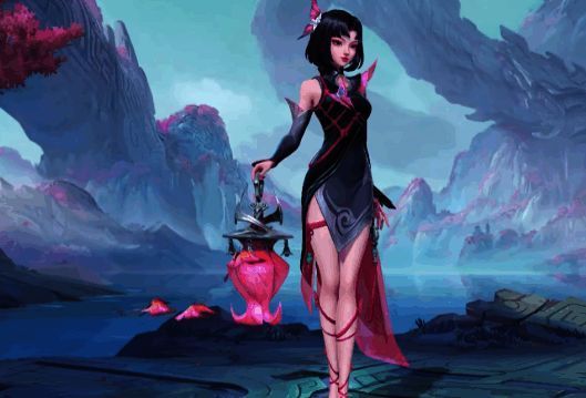 烛心使用蝶舞乱红对敌人造成范围伤害与减速控制