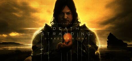 《死亡搁浅导剪版》山姆运送货物穿越荒野的画面，远处可见诡异生物