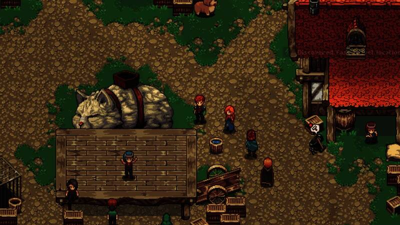 游戏宣传画面，展示主要角色与世界观设定