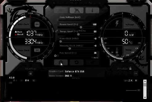 软件设置界面截图，左侧为各项功能标签，右侧为参数调节区域