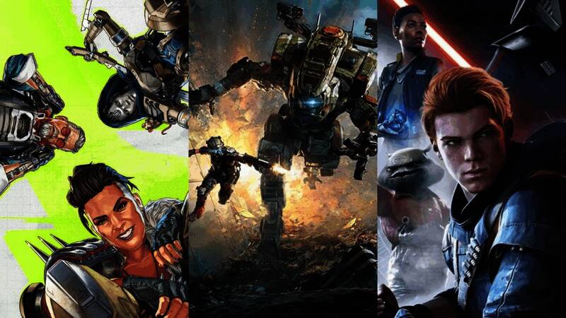 EA办公室内景，员工在开放式办公区专注工作