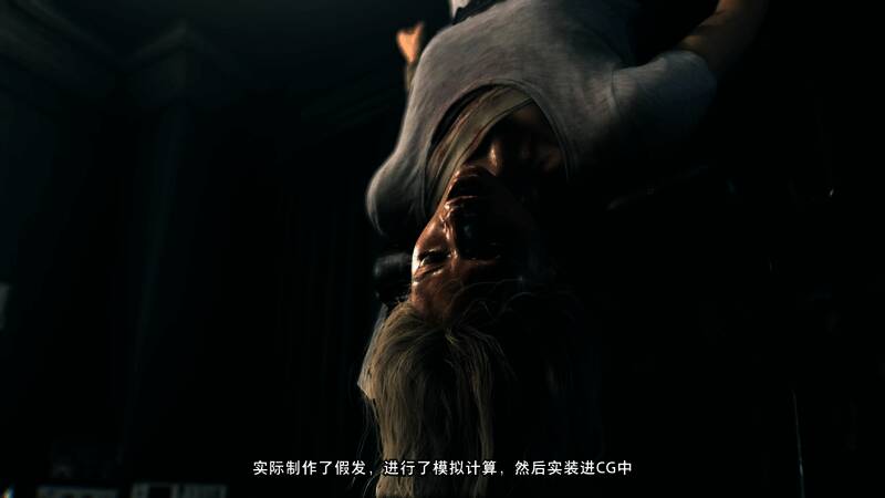 浣熊市废墟全景展示图，建筑破败不堪，天空阴沉欲雨，营造出末日氛围