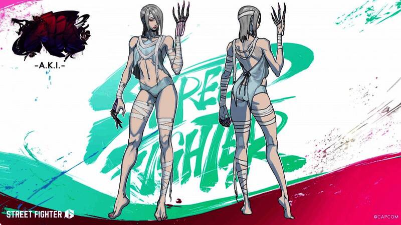 泳装角色正面特写，细节精致