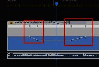 通过拖动关键帧优化变速过渡效果