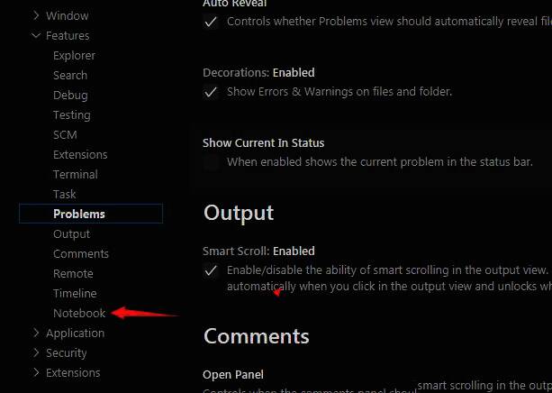 Notebook设置页面展示，Consolidated Run Button选项被勾选
