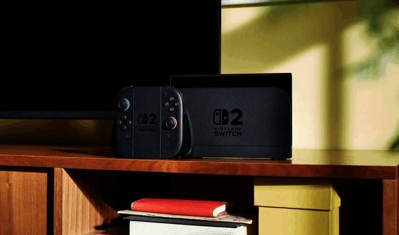 一台被封禁的任天堂Switch 2主机显示错误代码，屏幕显示无法连接网络