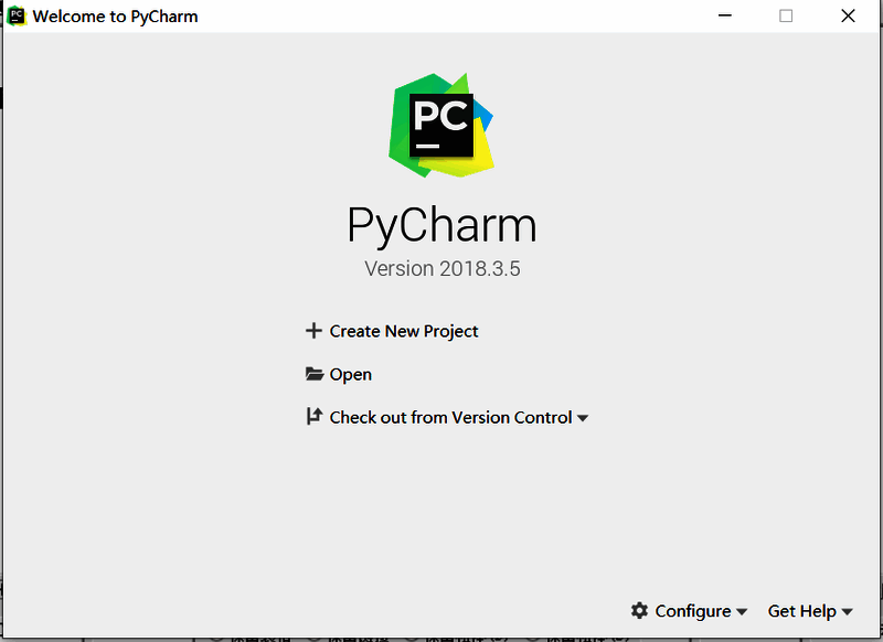 选择项目类型为Pure Python，并设置项目存储路径