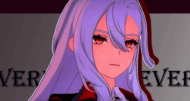 艾尔菲德与主角对话，背景为布满仪器与卷轴的办公室