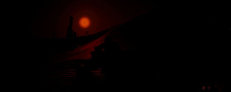 沙丘觉醒游戏内大裂谷俯瞰图，地貌深邃复杂，裂谷两侧为高耸岩壁