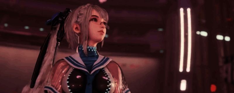 《剑星》中玩家在立体停车场搜寻机体核心的场景