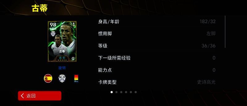 古蒂身着皇马球衣，眼神专注，脚下控球细腻