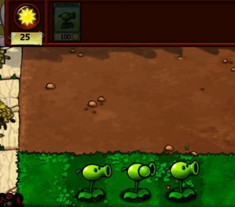 游戏内阳光初始显示为25个