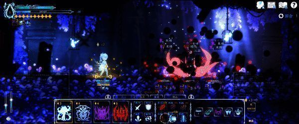 角色释放技能时的特效画面，光效华丽