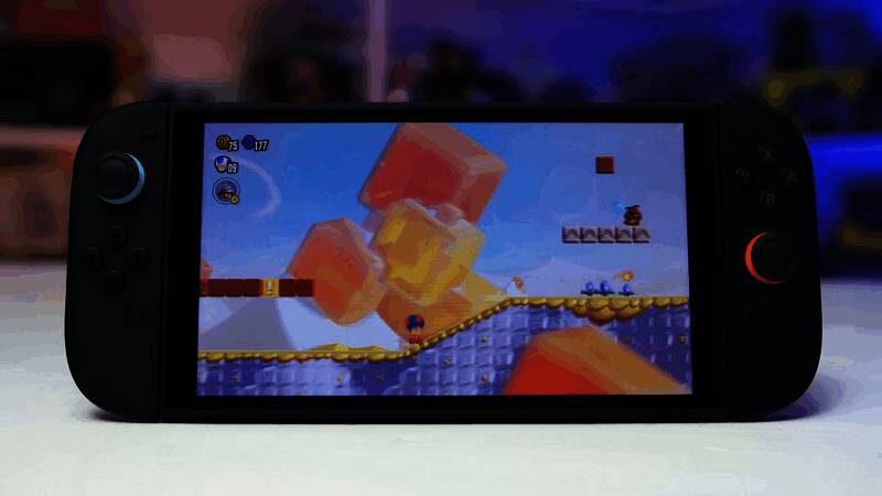 Switch 2屏幕在强光环境下的抗反射能力展示