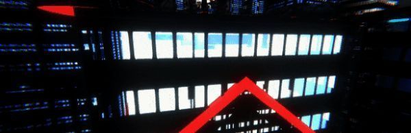 画面显示主角与全副武装的敌人展开激烈交火，子弹与碎片四处飞溅