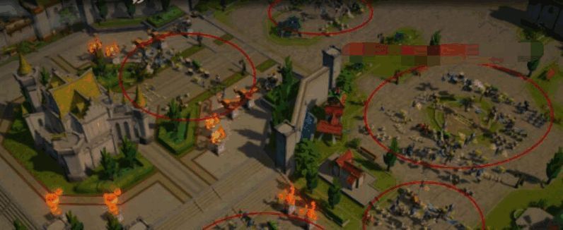 攻城部队配置界面，展示前排与后排兵种布局及对空单位部署