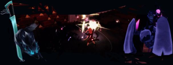 两位主角站在高地上眺望远方，阳光洒落，象征希望与新生