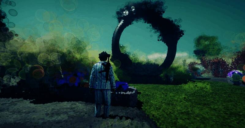 《迈泰奥拉(METEORA)》游戏画面，展现宇宙中的高速竞速场景